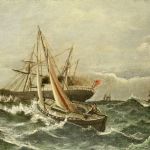 812 4593 OIL PAINTING